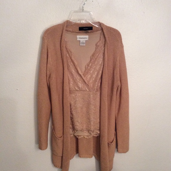 Gorgeous Pale Peach Vintage Lace Blouse SM - Picture 4 of 8